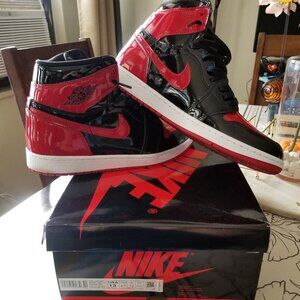 Air Jordan 1 Retro High OG "Patent Bred" in Men's size 13 **Brand New**